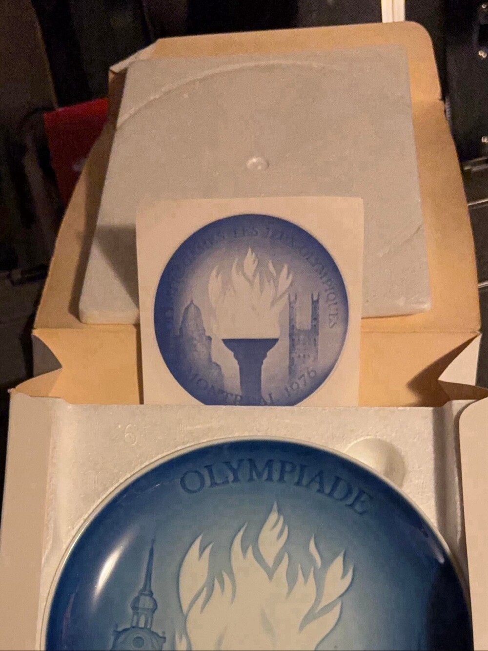 MUNICH OLYMPIC GAMES 1972 collector plate B&G Bing & Grondahl OLYMPICS